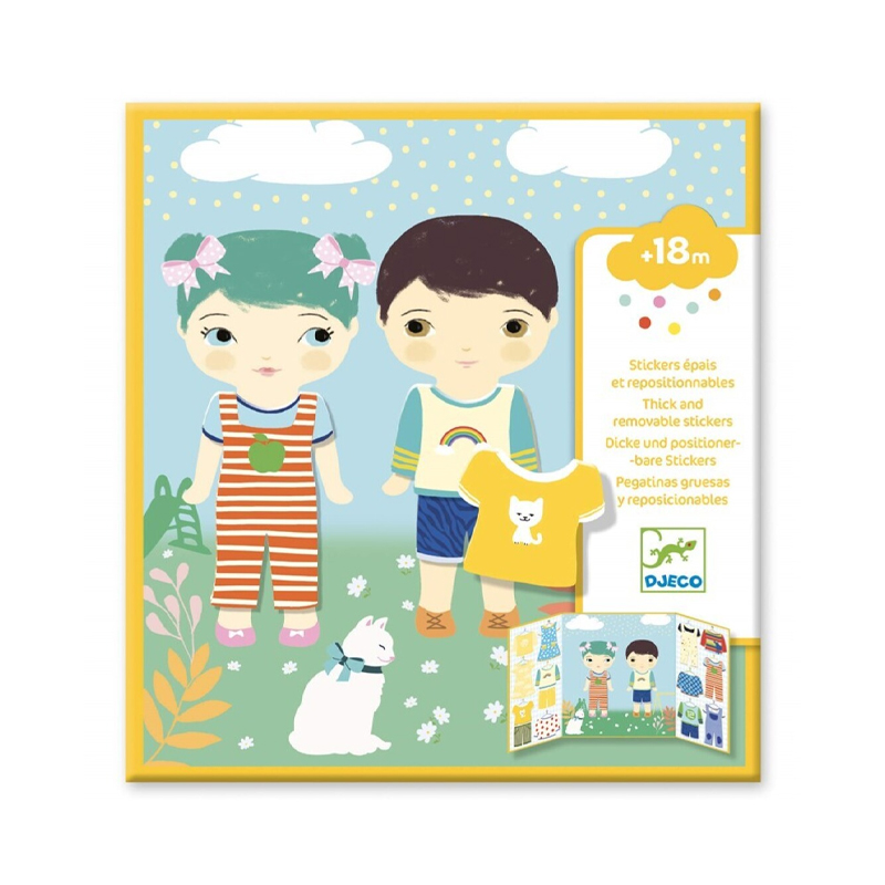 Autocolantes Reposicionávei A Roupa