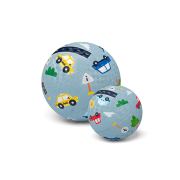 Pelota Caucho Natural - Coches 13CM