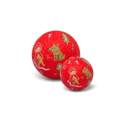 Pelota Caucho Natural Caperucita Roja 18CM