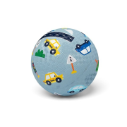 Pelota Caucho Natural Coches 18CM
