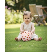 Pelota Caucho Natural Fresas 18CM