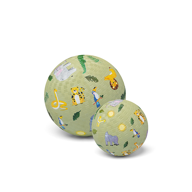 Pelota Caucho Natural - Jungla 13CM