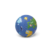 Pelota Caucho Natural - Mundo 13CM