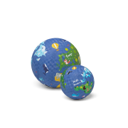 Pelota Caucho Natural - Mundo 13CM