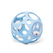 Pelota con Sonajero y Mordedor Azul