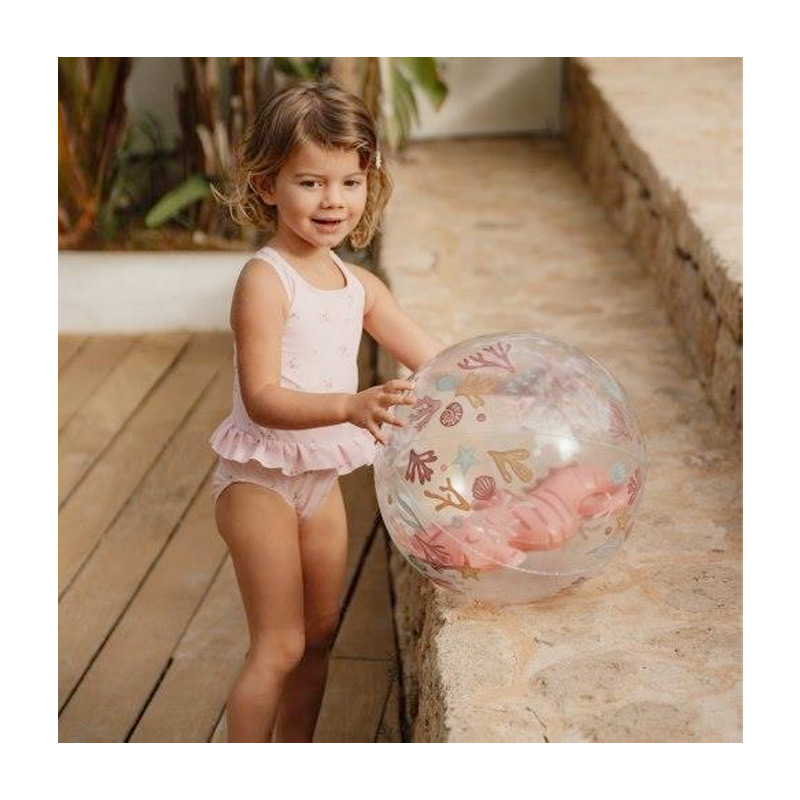 Bola de Praia 3D Cavalo-marinho Ocean Dreams Cor-de-rosa