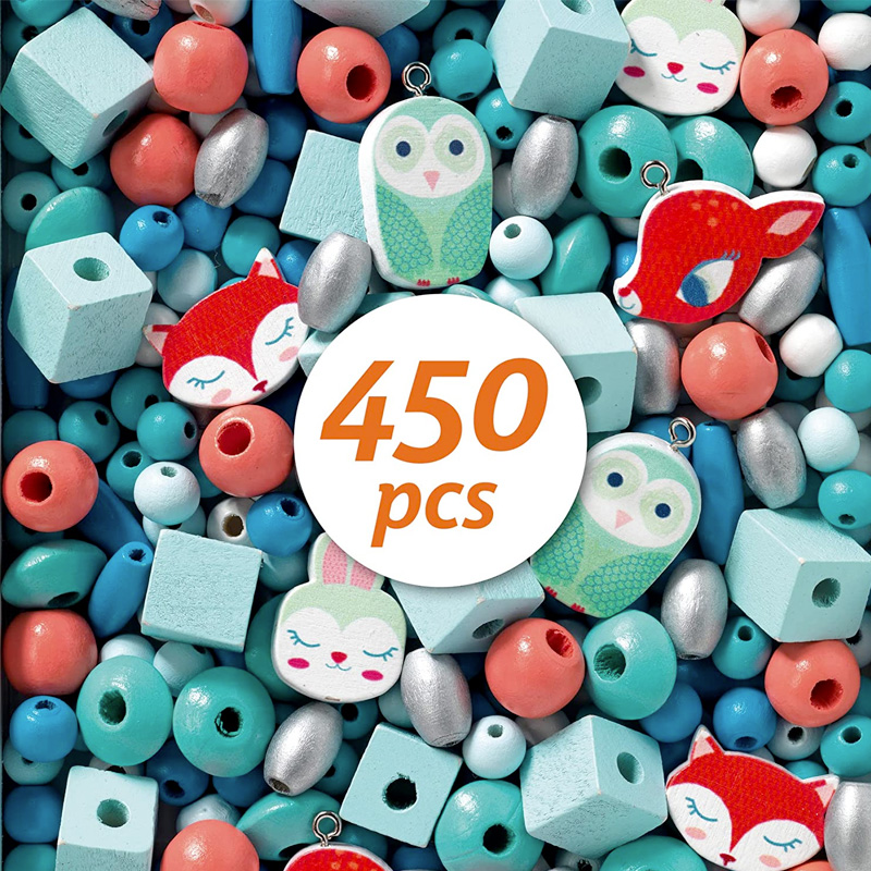 Perlas de Madera: Pequeños Animales