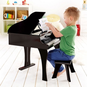 Piano de Cola Negro