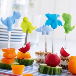 Pinchos para Snacks: Dinosaurios