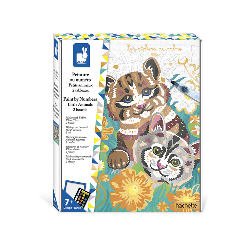 Pintura por Números Animales Pequeños