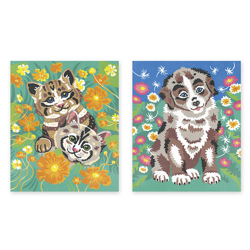 Pintura por Números Animales Pequeños