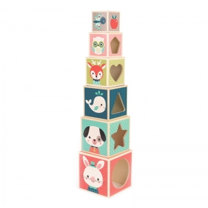 Pirámide de Cubos Baby Forest