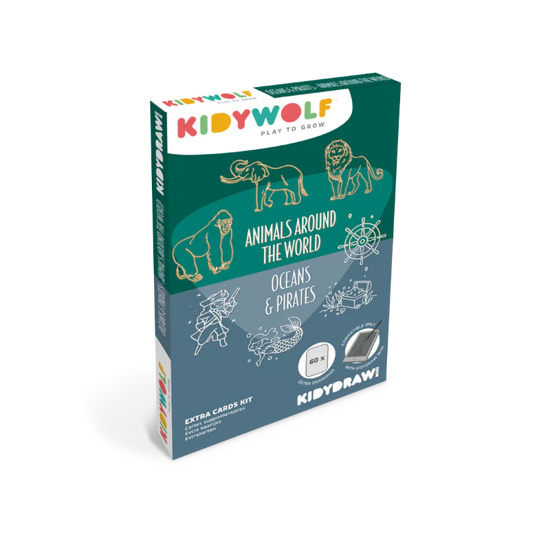 Plantillas Kidydraw Mini Animales y Piratas