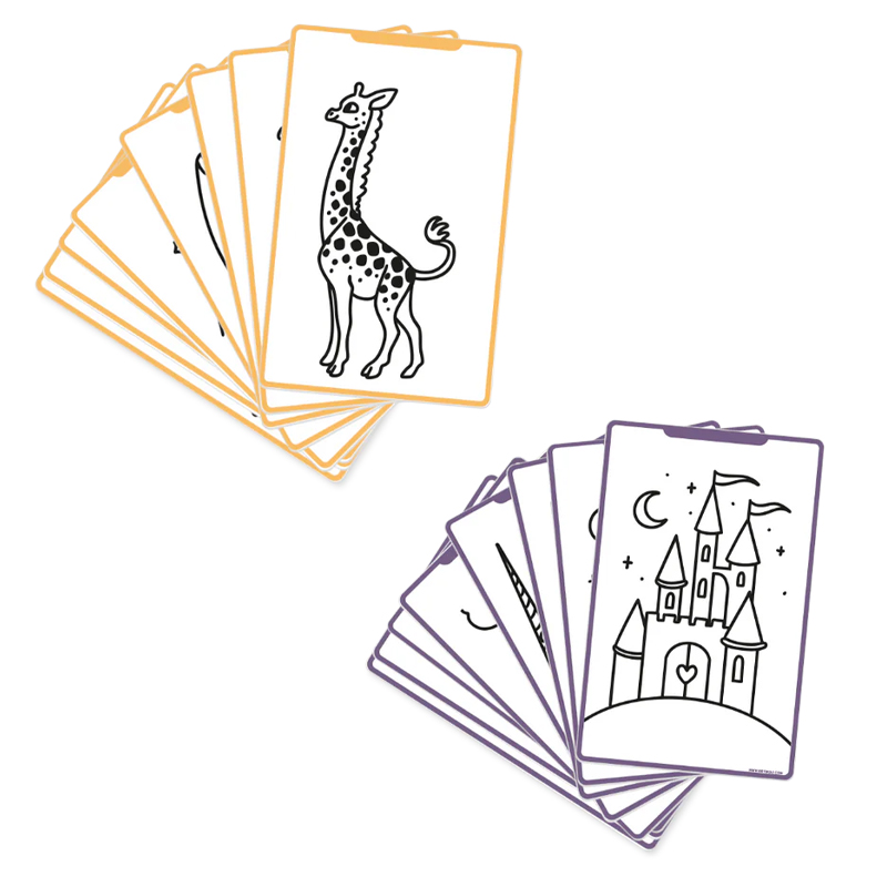 Plantillas Kidydraw Mini Érase una vez y Animales