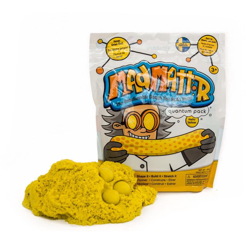 Argila Mágica: Mad Mattr Cor Amarelo