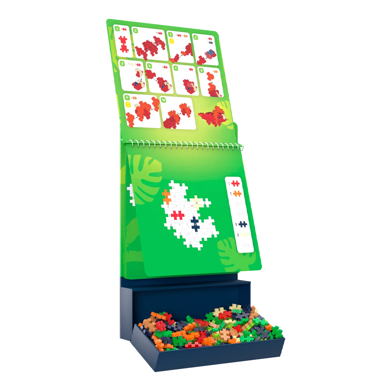 Plus-Plus Activity Pad: Dinosaurios 125 piezas