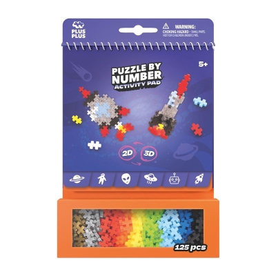 Plus-Plus Activity Pad: Espacio 125 piezas Plus-Plus Activity Pad: Espacio 125 piezas