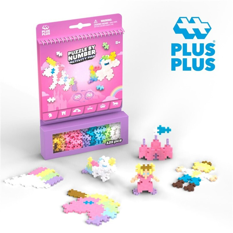 Plus-Plus Activity Pad: Fadas 125 peças