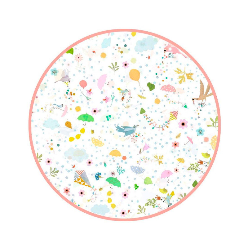 Capa de chuva Pequena Leveza 5-7 anos