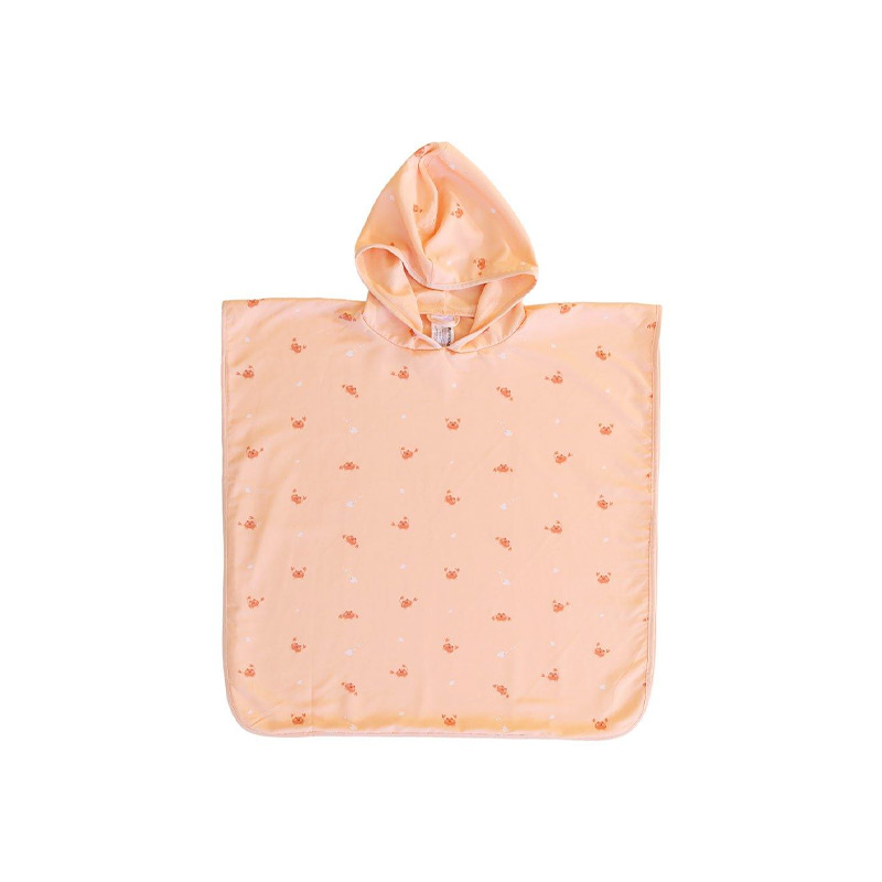 Poncho de Playa Crab Coral