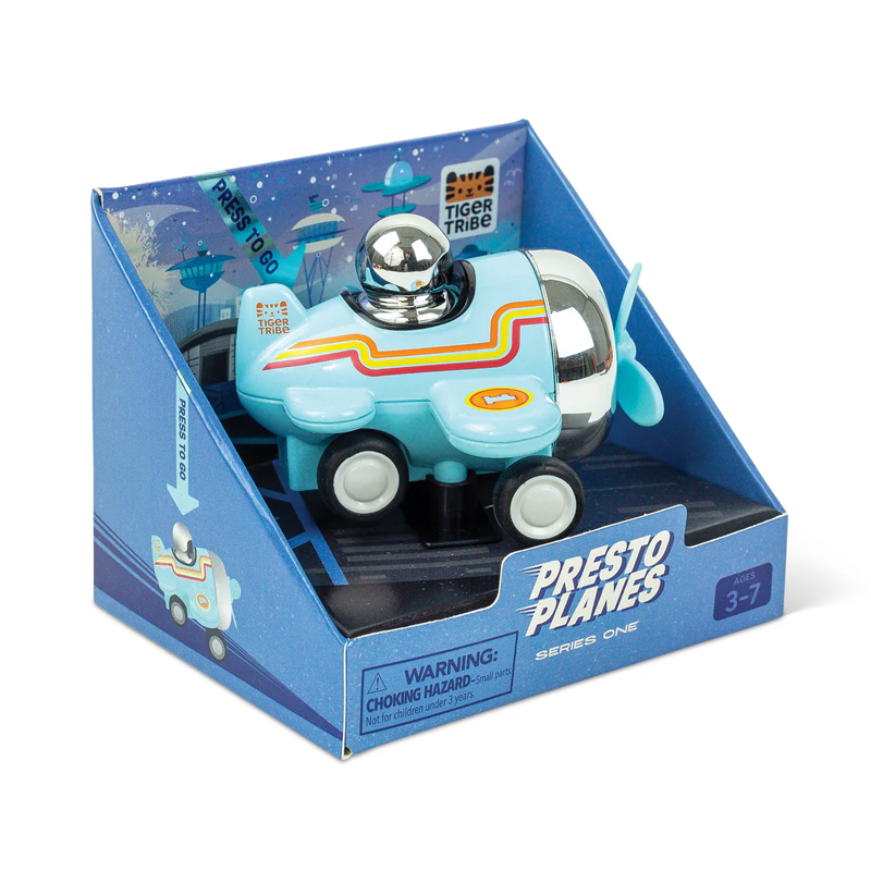 Presto Planes: Avião Lofty Azul