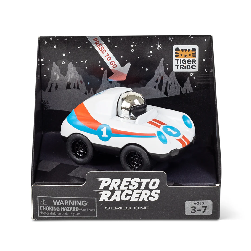 Presto Racers: Carro Ace Branco
