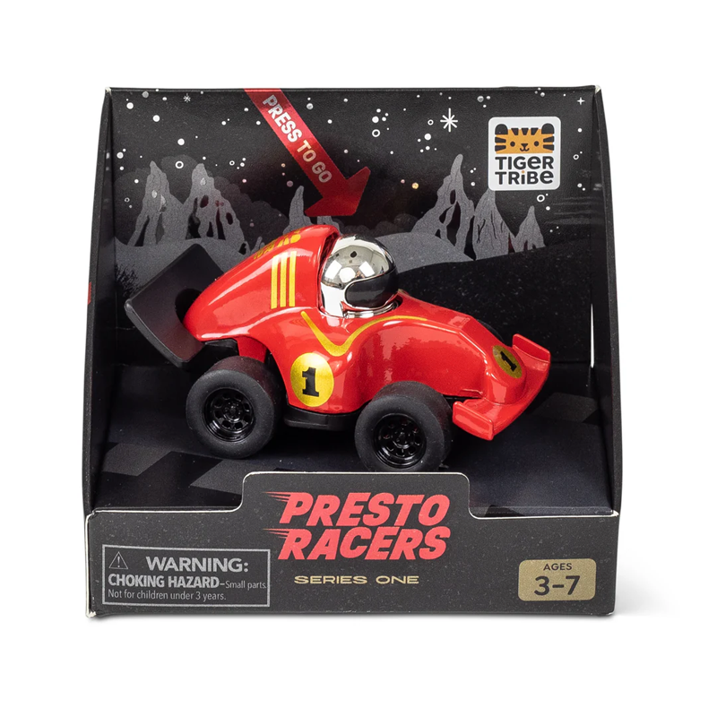 Presto Racers: Carro Flash Vermelho