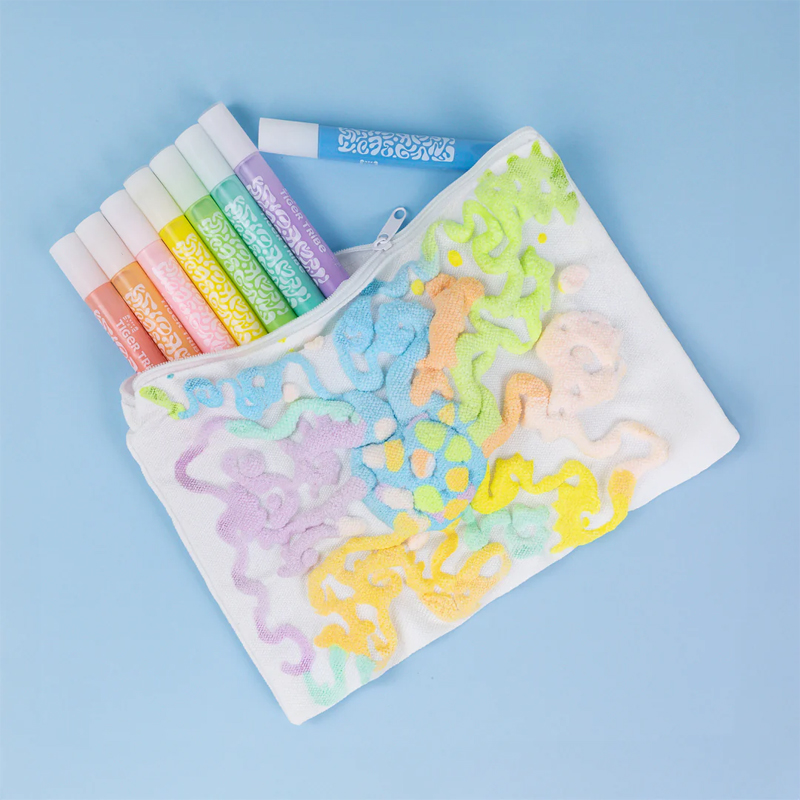 Rotuladores perfumados 3D Puffy Popcorn de Tiger Tribe