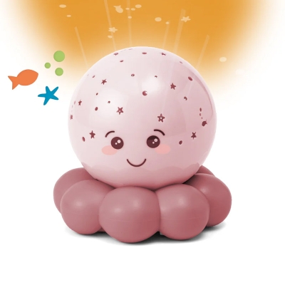 Pulpo Lamparita Proyector Cloud B Rosa Pulpo Lamparita Proyector Cloud B Rosa