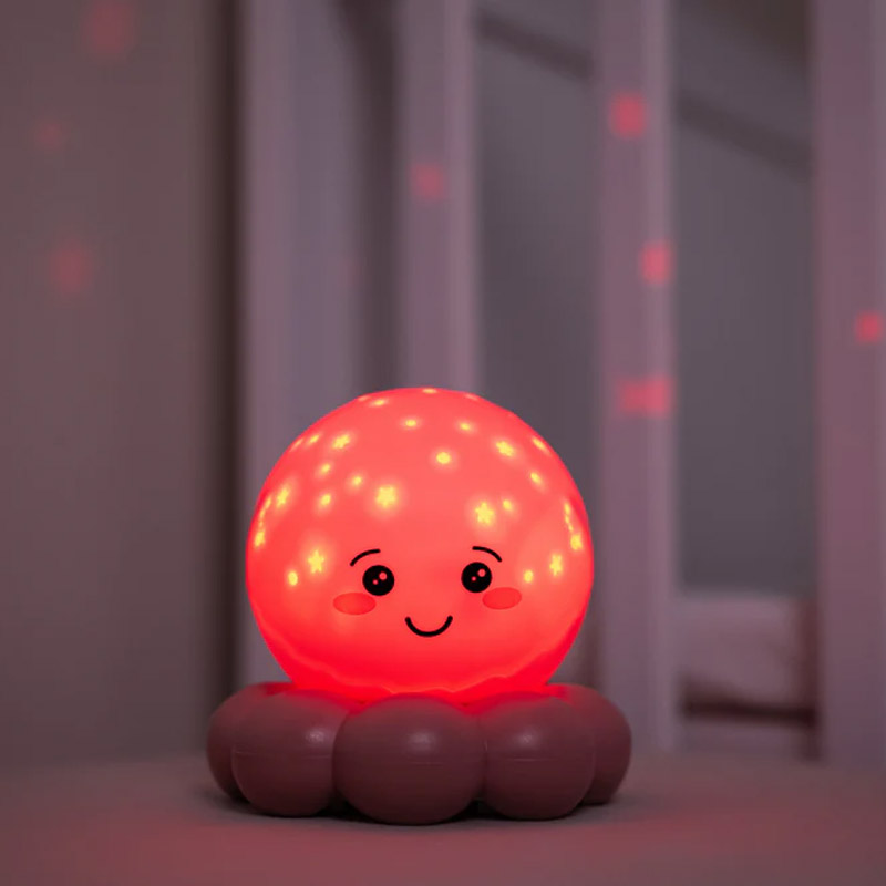 Polvo Lâmpada de projeção Cloud B cor-de-rosa