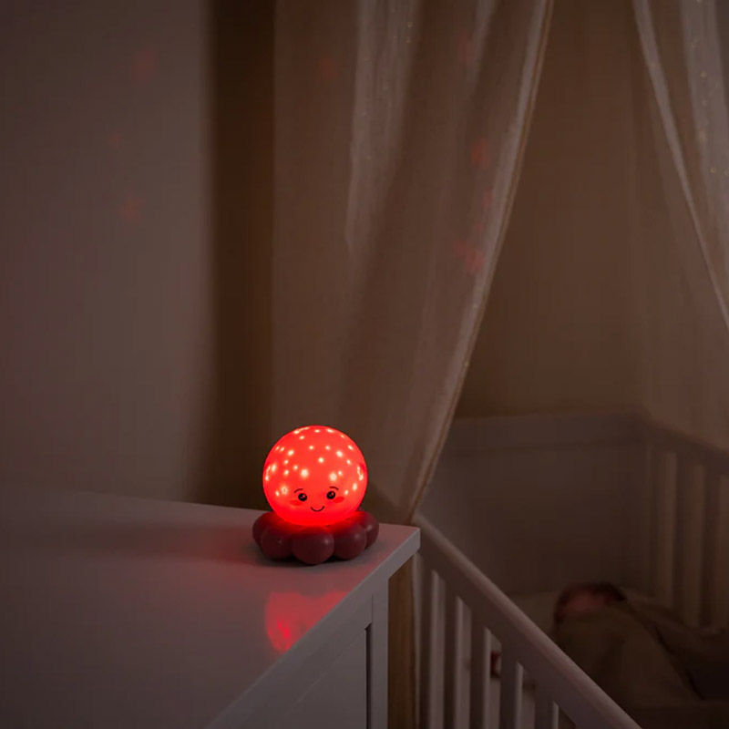 Polvo Lâmpada de projeção Cloud B cor-de-rosa