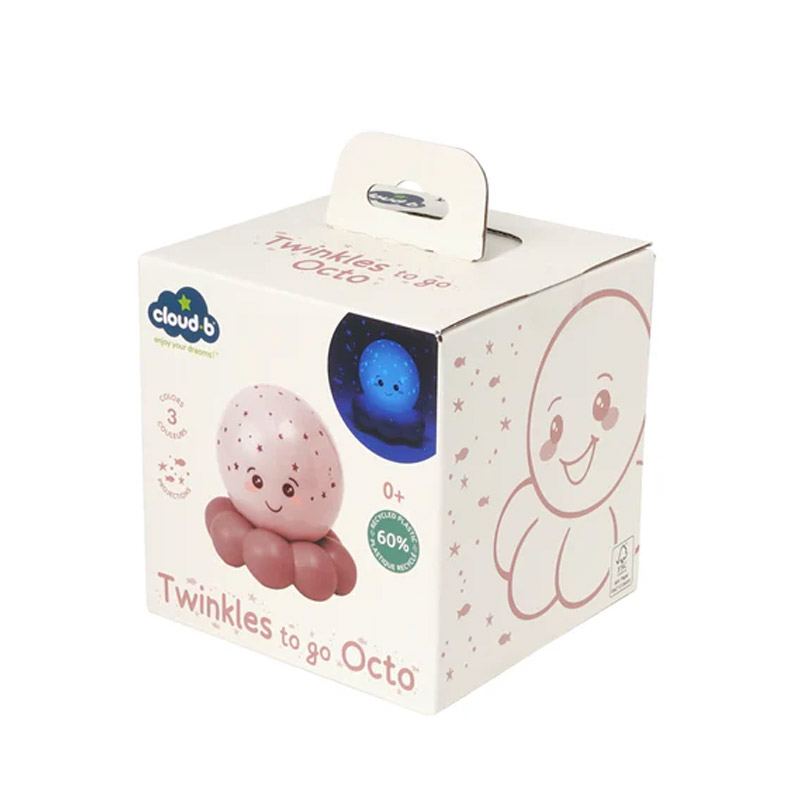 Polvo Lâmpada de projeção Cloud B cor-de-rosa