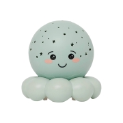 Pulpo Lamparita Proyector Cloud B Verde