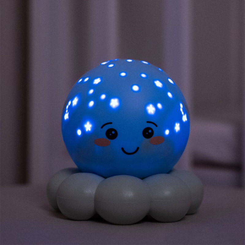 Polvo Lâmpada de projeção Cloud B Verde