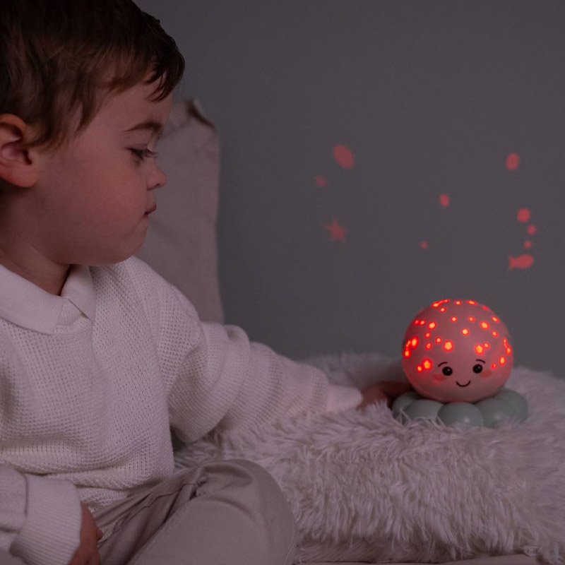 Polvo Lâmpada de projeção Cloud B Verde