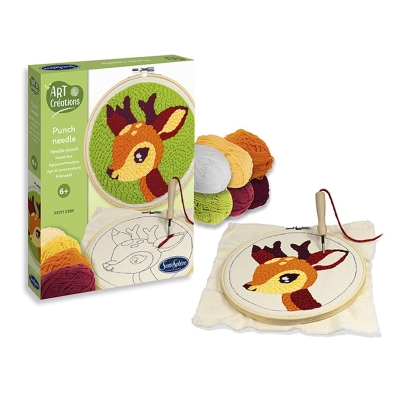 Punch Needle Ciervo Bordado