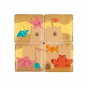 Puzzle 4 Cubos de Baño