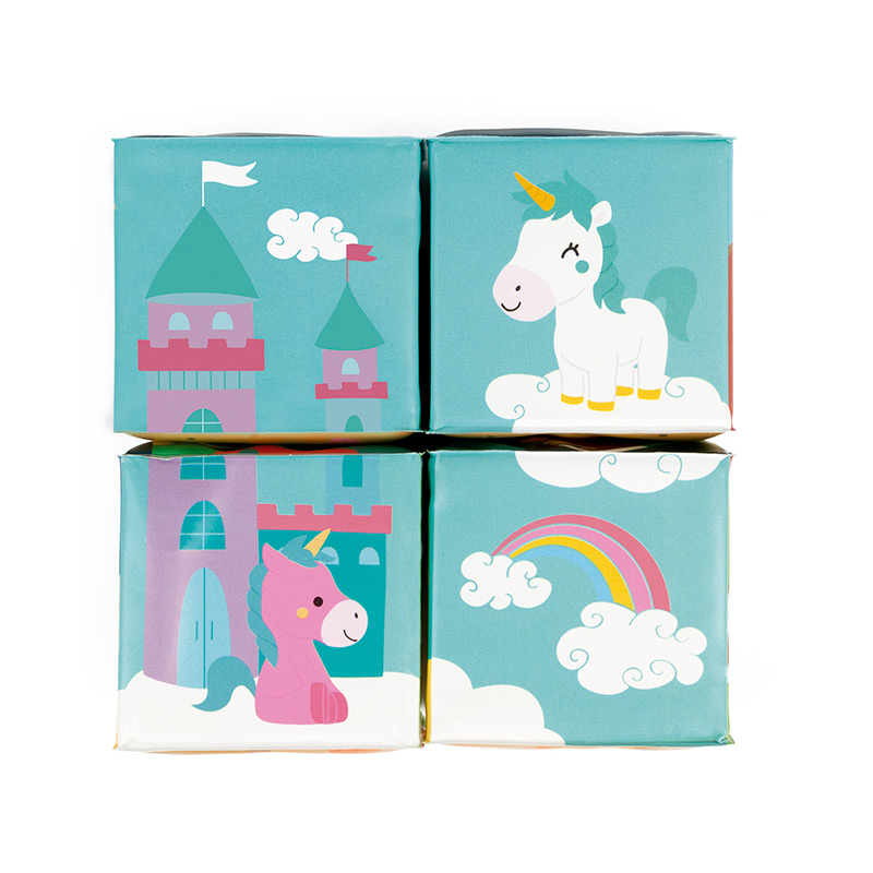 Puzzle 4 Cubos de Baño de Janod en MiniKidz