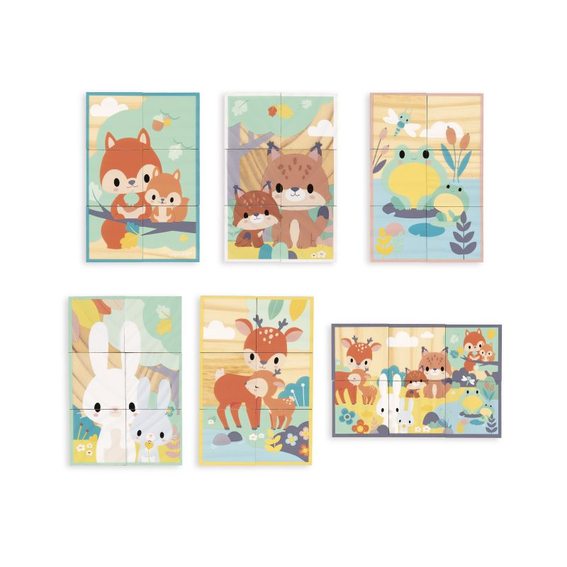 Puzzle 6 Cubos con Bandeja Pure