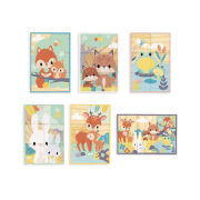 Puzzle 6 Cubos con Bandeja Pure