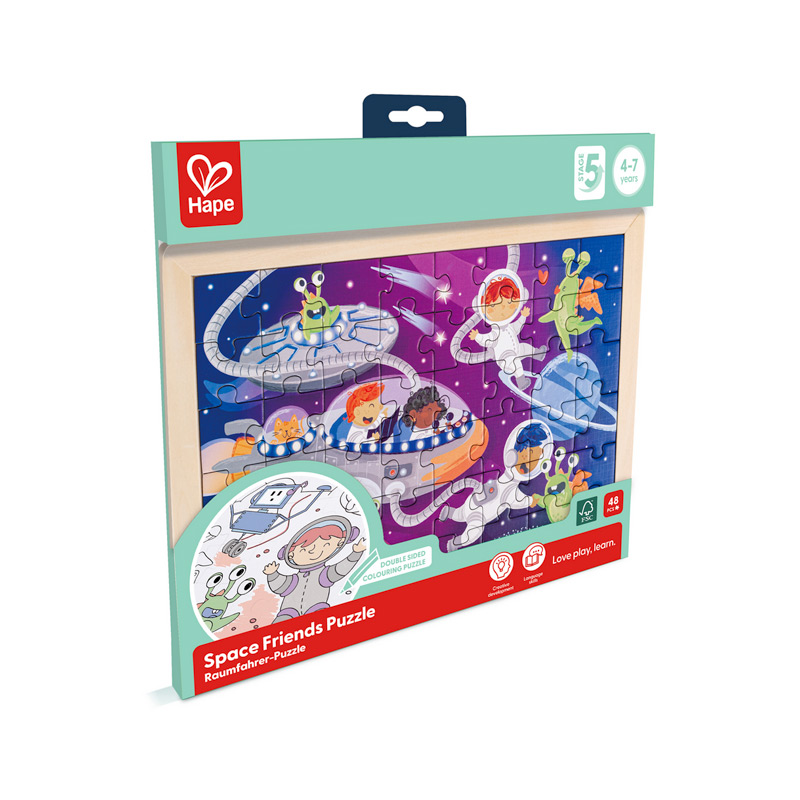 Puzzle Amigos del Espacio 48 piezas