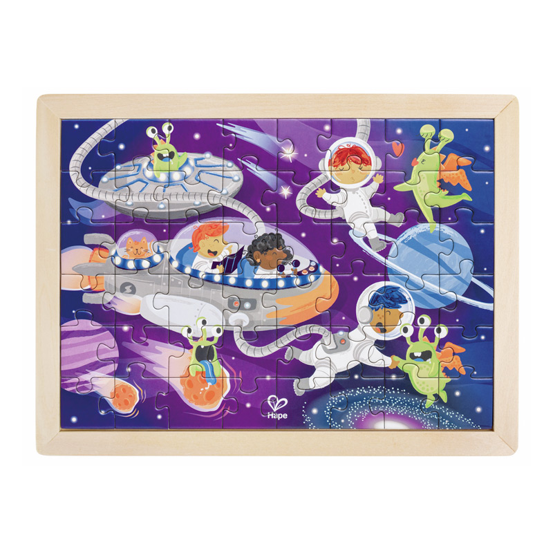 Puzzle Amigos del Espacio 48 piezas