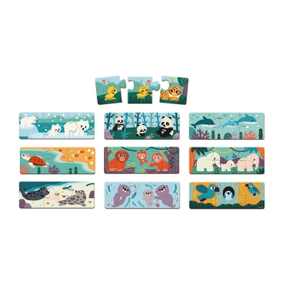 Puzzle Asociación Animales Colección WWF® Puzzle Asociación Animales Colección WWF®