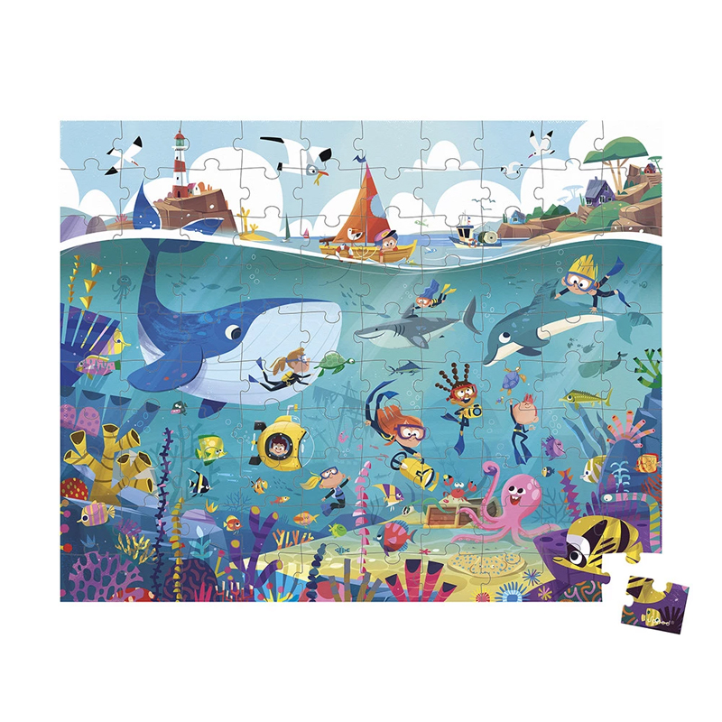 Puzzle El Fondo del Mar 100 Piezas