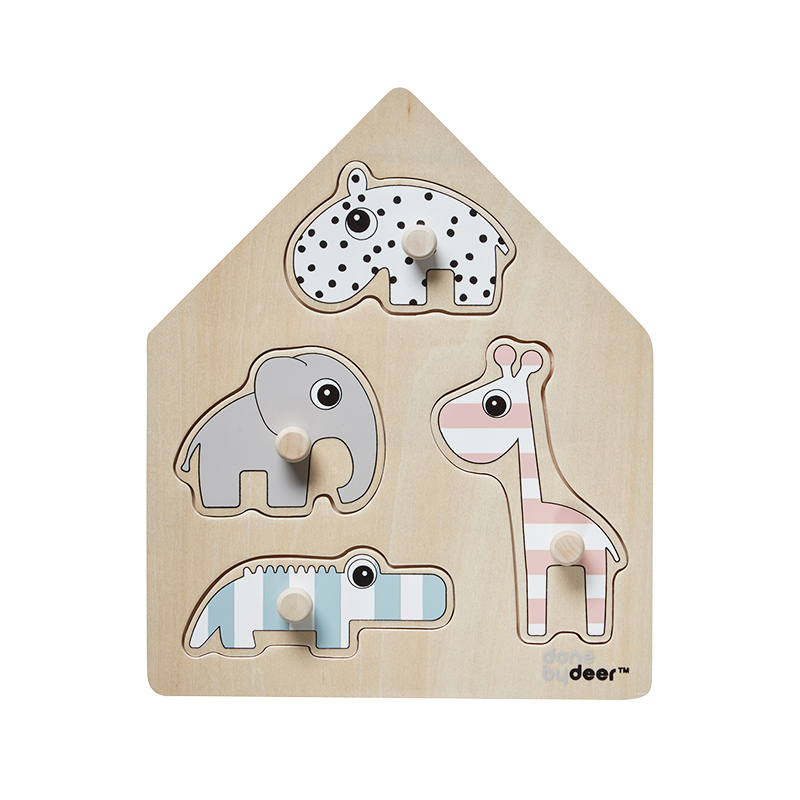 Puzzle Encajable Deer Friends