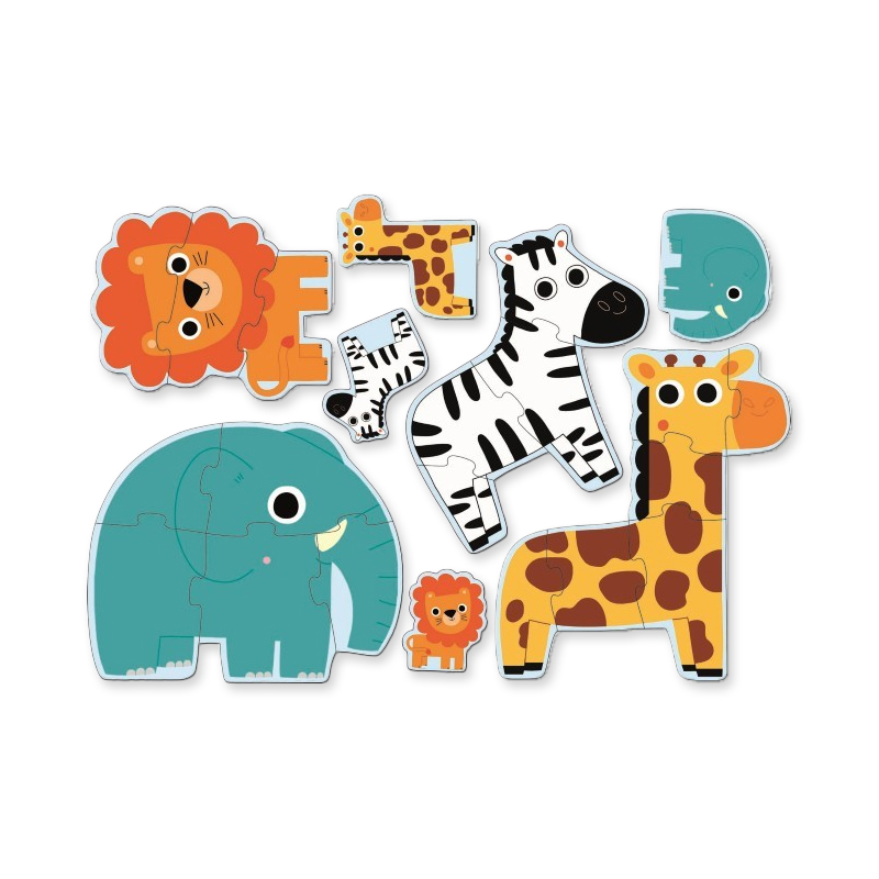 Puzzle Evolutivo En la Jungla