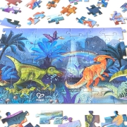 Puzzle Fluorescente Dinosaurios