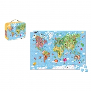 Puzzle Gigante Mapa del Mundo: 300 piezas