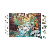 Puzzle Huellas de Animales 81 piezas Colección WWF®