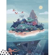 Puzzle Isla Misteriosa: 2000 piezas